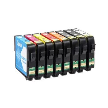 

XIMO Replacement For Epson Surecolor P400 Ink Cartridge T3240 T3241 T3242 T3243 T3244 T3247 T3248 T3249 With Chip,2 sets 16PCS