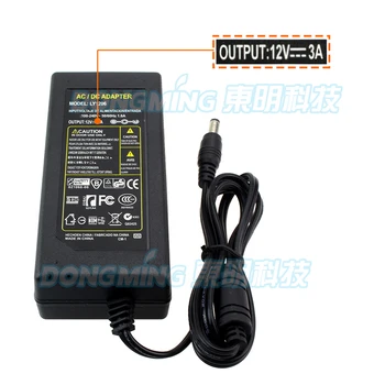 

AU US UK to EU AC Power Plug input AC 100-240V 50-60HZ output led driver 12v 36w 3a adapter switching power supply