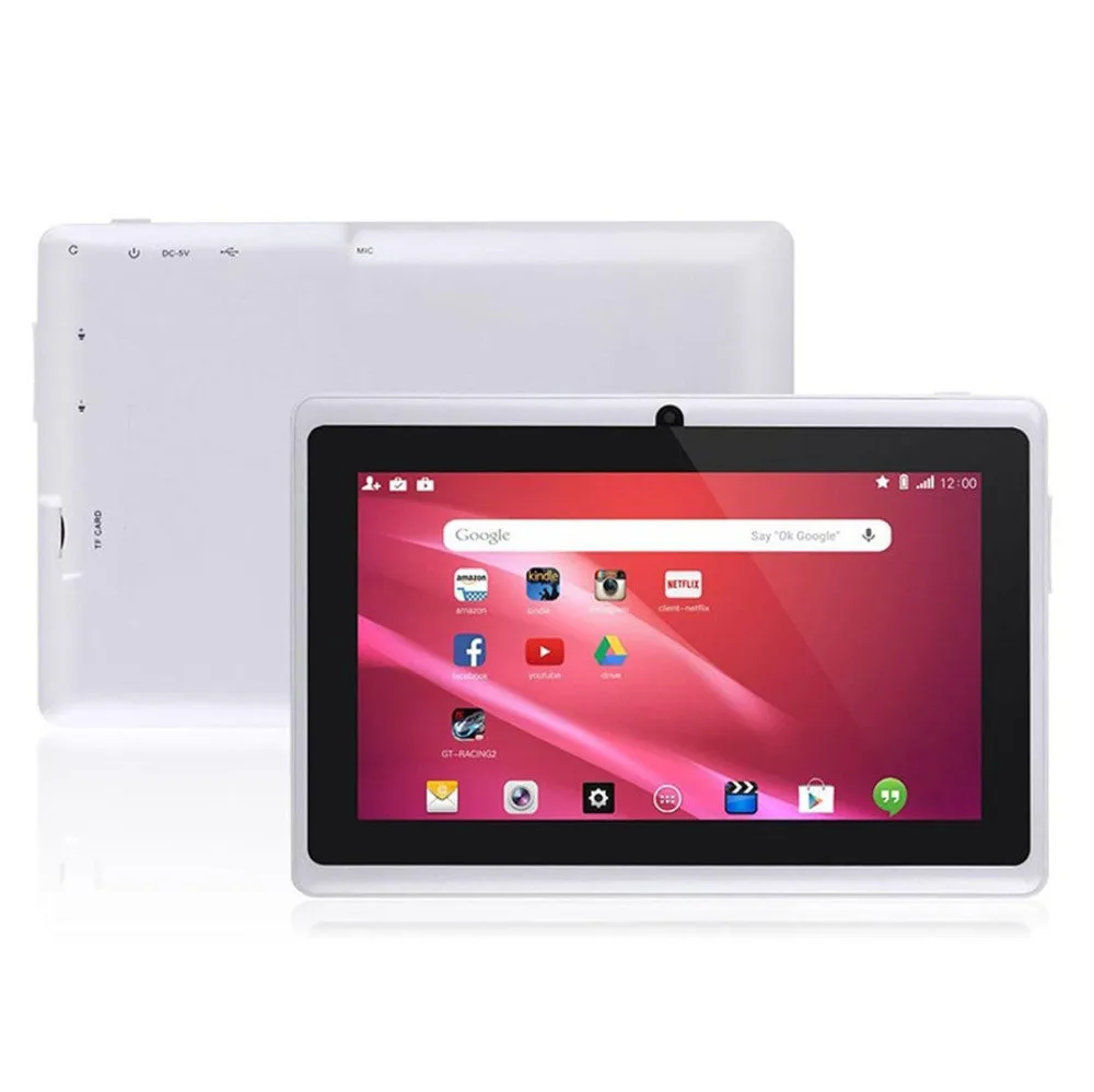 HIPERDEAL Q880 7 дюймов MP4 плеер Google Android 4,4 четырехъядерный планшетный ПК 512M+ 8GB Двойная камера учебное приложение для детей подарок YY23