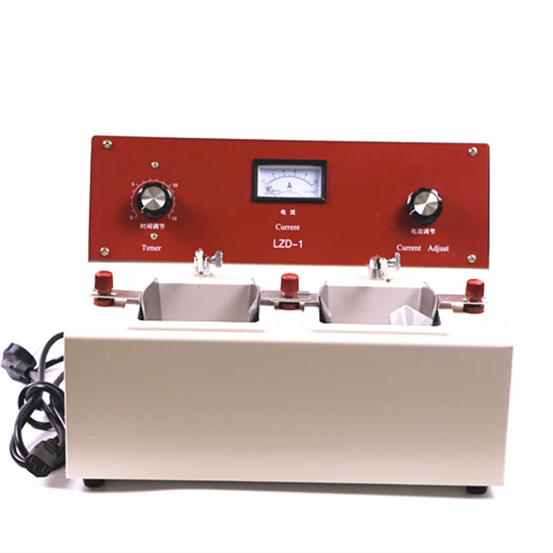 Two Groove Electropolisher Dental Electrolytic Polishing Machine With