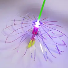 20 шт./компл. забавные Пластик красочные открытый потряс придерживаться дует играть жонглировать позабавило Active палочки Игрушечные лошадки, Светящиеся игрушки для детей