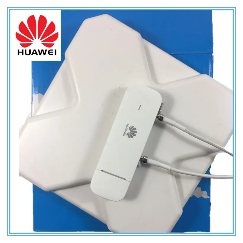 Разблокированный HUAWEI E3372 E3372h-607 150 Мбит/с 4G LTE USB модем двойной антенный порт Поддержка всех диапазонов С CRC9 антенной