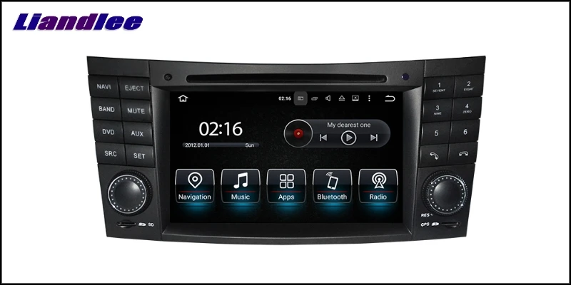 Liandlee Car Multimedia Player NAVI For Mercedes Benz CLS W219 MB 2004~2011 Car Touch Screen Radio DVD Stereo GPS Navigation 6