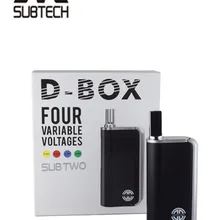 D-box 2 в 1 для воска для масла vape mods e сигареты небольшой бокс мод электронная сигарета met регулируемая коробка давления мод