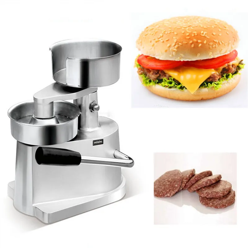 130mm hamburger patty maker mini hamburger patty press machine manual burger meat pie forming machine 130mm hamburger patty maker mini hamburger patty press machine manual burger meat pie forming machine