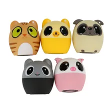 2018 New Mini Animal Bluetooth Speaker Portable Audio Cartoon Outdoor Support Self Timer Handsfree Music Player Lound speaker