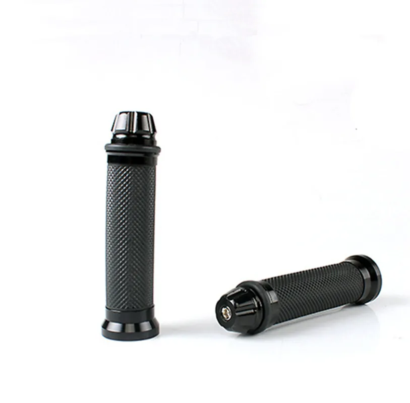 1 Pair Universal Motorcycle Aiuminum Handlebar Handle Grips motorcycle Handlebars Moto Rubber