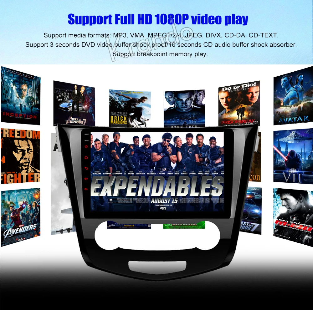 Discount Krando Android 8.1 10.1" Touch screen car Multmedia system for NISSAN X-TRAIL /Rouge 2013+ radio player gps navigation wifi 9 Discount Krando Android 8.1 10.1" Touch screen car Multmedia system for NISSAN X-TRAIL /Rouge 2013+ radio player gps navigation wifi 9