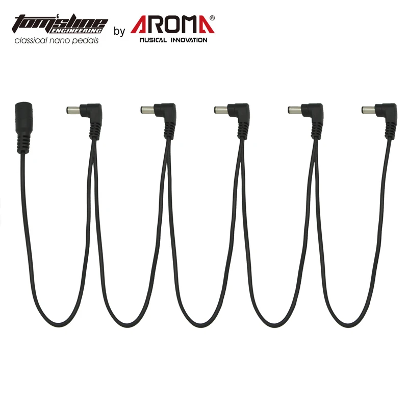 Daisy Chain Power Cable 5 / 8 Ways for Guitar or Bass Effect Pedalsin
