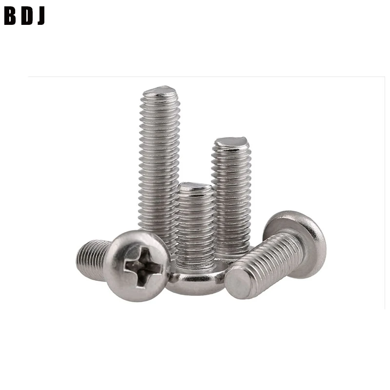 GB818 M1.6 M2 M2.5 M3 M4 M5 M6 ISO7045 DIN7985 304 Нержавеющая сталь самонарезающие винты с