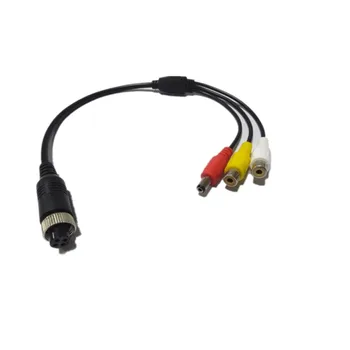 

HYFMDVR car bus reversing camera with air extension cable AV to air line AV + DC to air head