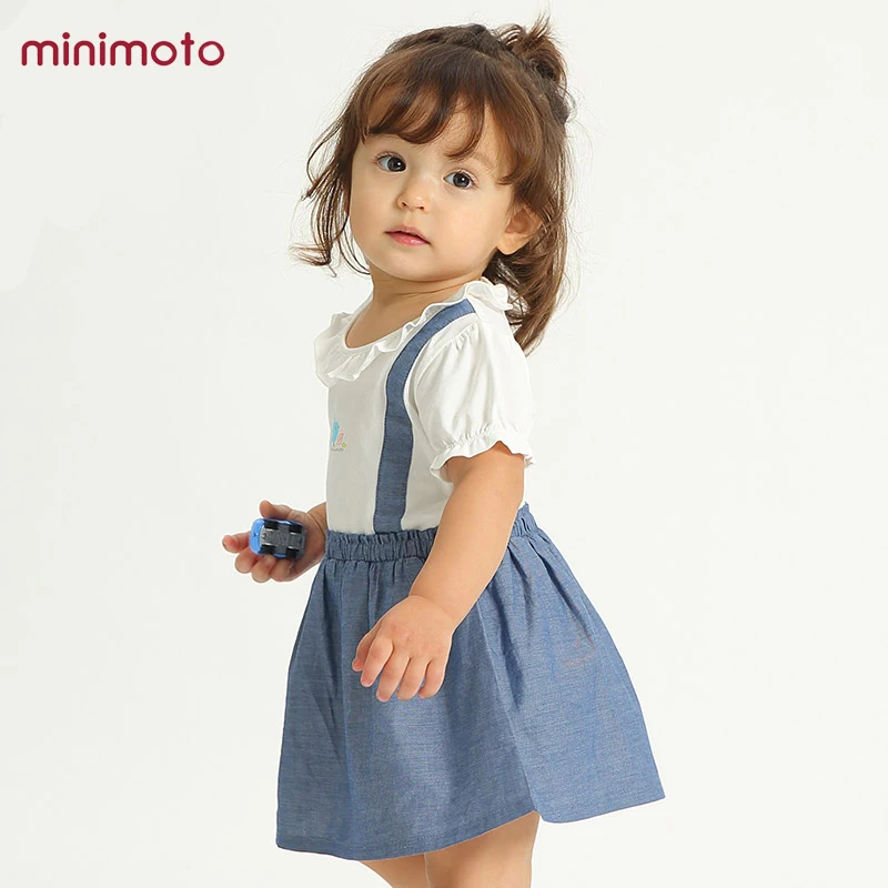 

Fashion Baby Girls Dress Newborn Infant Short Sleeve Princess Party Cotton Birthday Dresses Toddler Ruffles Kids Clothes Outfits