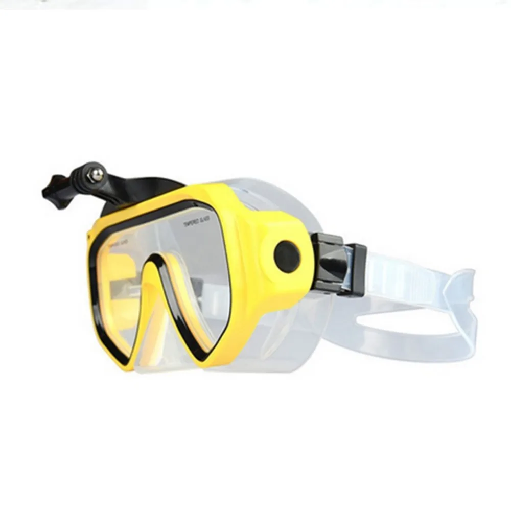 Waterproof Swimming Digital Camera Mask Cameras Mount Tempered Glass