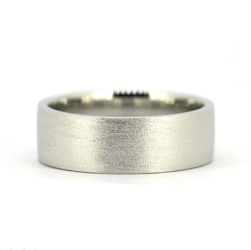 

7mm Solid 925Sterling Silver Mens Band Ring