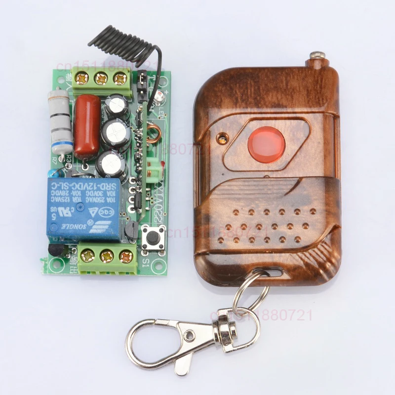

RF Wireless Remote Switch System Light Lamp LED SMD ON OFF 220V 1CH