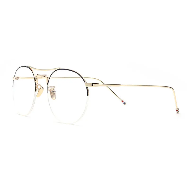 

Semi-Rimless Eyeglasses Optical Frame for Women Eyewear Glasses Optical Half Rim Eye Glasses Frame Optical