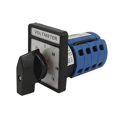 

C-176-4V 3 Phase 4 Wire Rotary Voltmeter Cam Switch