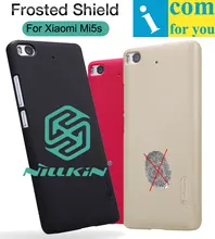 Nillkin Матовый Протектор Крышки Случая Для Xiaomi Mi5s Snapdragon 821 Пластик Жесткий Назад защитный Щит