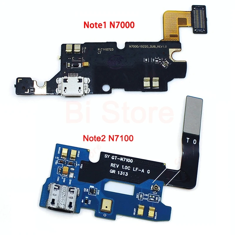 

Replacement Charging Flex Cable For Samsung Galaxy Note 1 N7000 Note 2 N7100 Microphone USB Port Socket Dock Connector