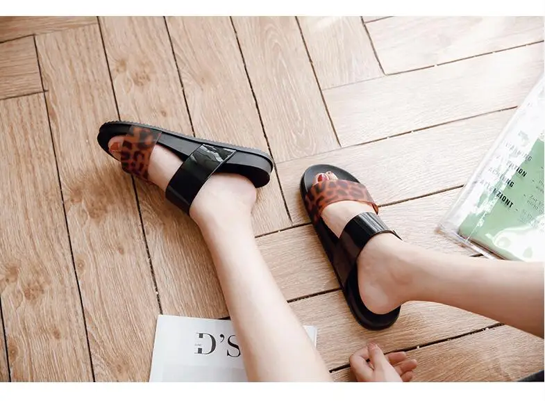 women platform slippers leisure