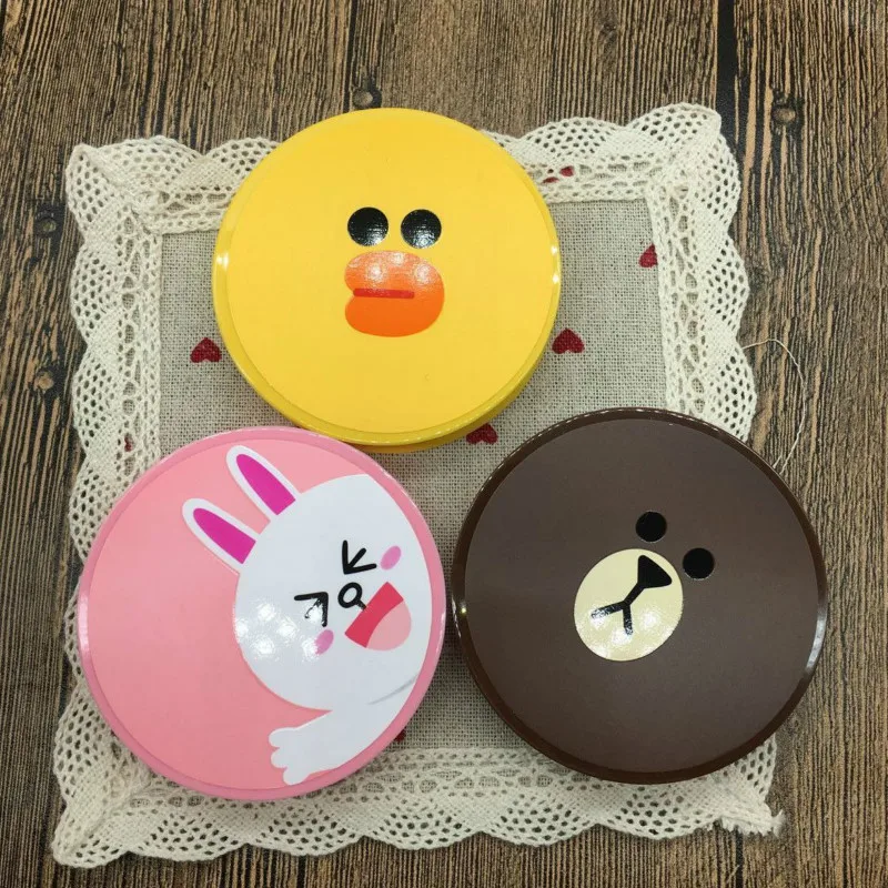 

2018 NEW Maquillaje Profesional Cartoon Powdery Cake Sally Duck Rabbit Brown Bear Cake Control Oil Whitening Beauty Concealer.