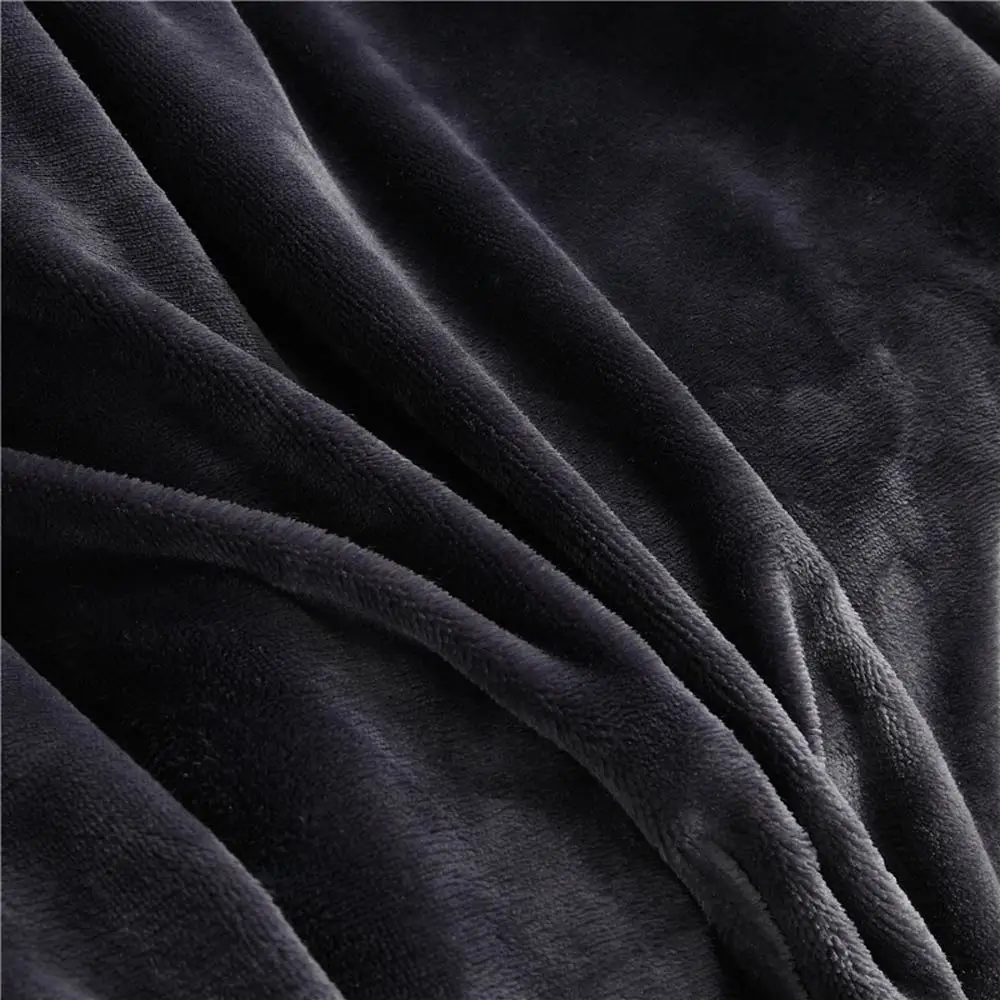 Cena Papa Mima solidna ciemnoszara zima grube ciepłe rzuty pledy dwustronny koc Sherpa berberyjski polar pościel narzuta