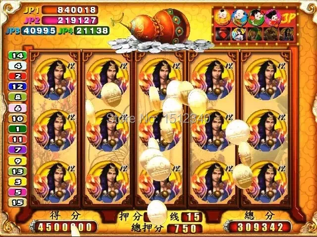 Аристократические игровые доски Shui Hu Ying Xiong VGA слот/слот игровой слот для казино |
