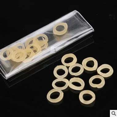 100pcs-Rubber-Bands-For-Folding-Coins-key-tube-Bitten-OREO-Cookie-magic-tricks-magician-prop-tool