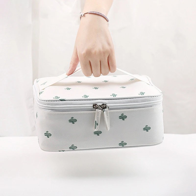 Buy New Zipper Makeup Bag Zipper Big Capacity Cosmetic