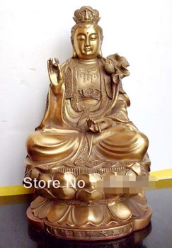 

Fast shipping Tibetan Buddhist Mahasthamaprapta bronze buddha statue