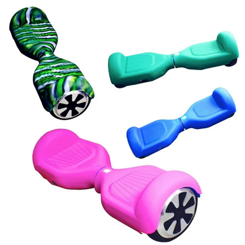 

New Anti Scratch Hoverboard Silicone Case 6.5 Inches Full Cover Protector for Mini 2 Wheel Smart Self Balancing Electric Scooter