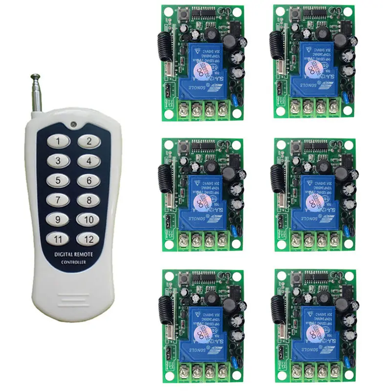 

Universal wireless remote control controller 433mhz rf remote relay switch compatible Broadlink RM pro+ for lighting smart home