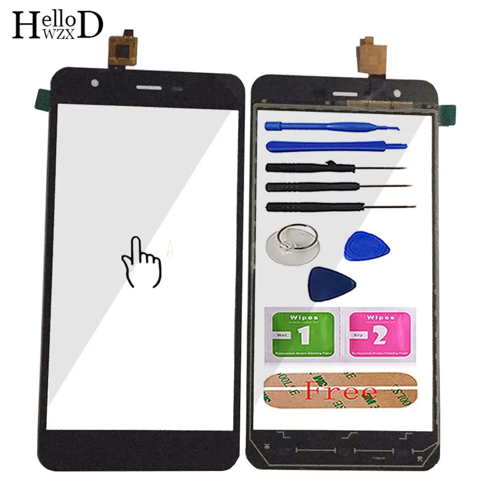 

5.5'' Mobile For JY S3 Front Touch Glass For JIAYU S3 Touch Screen Digitizer Panel Lens Sensor Parts Tools Free Adhesive Gift