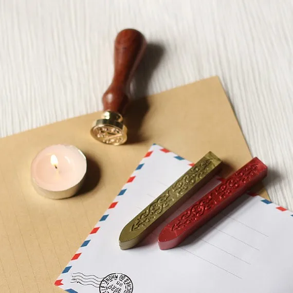  Hand Painting Heart Wax Seal Stamp/dog Sealing Wax Seal/gift Wax Stamp for pet lover wedding invita