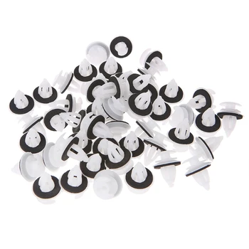 

50PCS Car Door Panel Clips With Seal Ring For BMW E34 E36 E38 E39 E46 M3 M5 Z3 X5 Auto Fastener & Clip