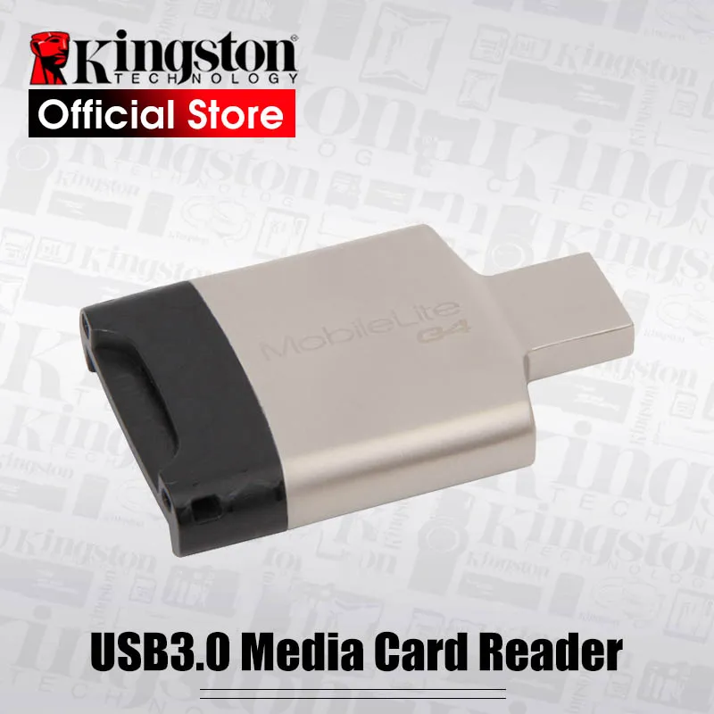 Kingston цифровой MobileLite G4 Micro SD USB 3,0 Multi-Функция устройство чтения карт памяти Flash SD адаптер для Mirosd SD карты