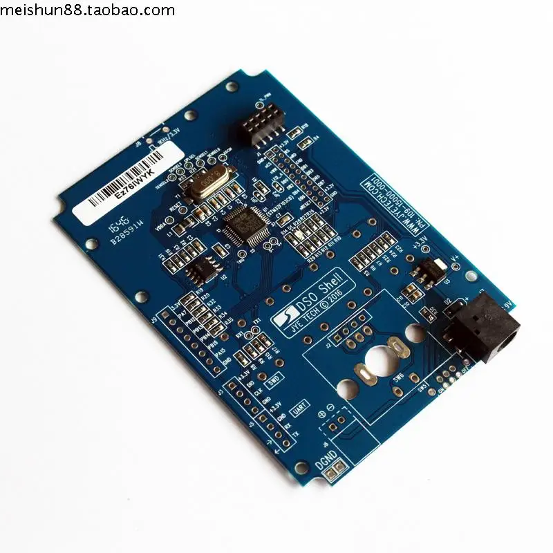 Digital Oscilloscope DIY Kit Parts with Case SMD Soldered Electronic Learning Set 1MSas 0-200KHz 2.4 TFT Handheld Pocket-size 4