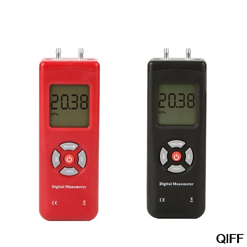 

Wholesale LCD Dispaly Digital Manometer Differential Pressure Gauge Air Pressure Measuring Meter May06
