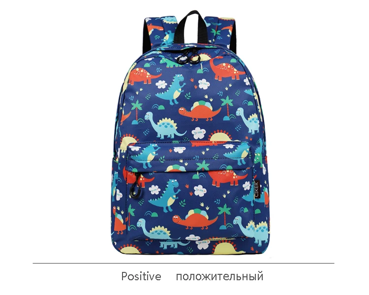 WINNER Backpack Cartoon Dinosaur Printed Backpack Student School Bags For Teenage Girls Boys Children Kids Backpack 2019 (14)