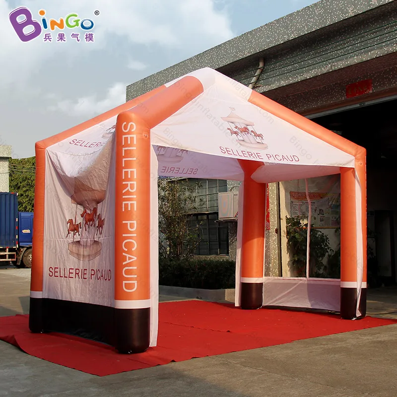  5X3X4.2 meters inflatable canopy tent with four pillars- toy tent