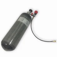 AC109301 с din клапаном 9L CE цилиндр pcp hpa paitnball бак 4500psi углеродного волокна газовый цилиндр для страйкбола пневматические пистолеты ACECARE