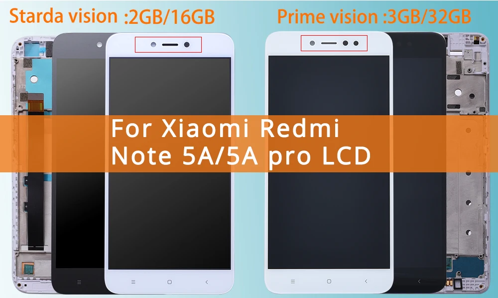 Высокое качество для Xiaomi Redmi Примечание 5A Prime Pro ЖК-дисплей Redmi Y1 Y1 облегченный дигитайзер экран Сенсорная панель Note 5A глобальная версия