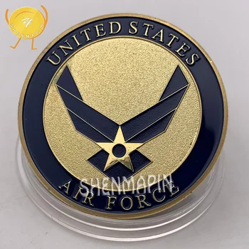 

United States Air Force Commemorative Coin Pilot Honor Medal Coins Collectibles Home of the Thunderbirds Honor Coins