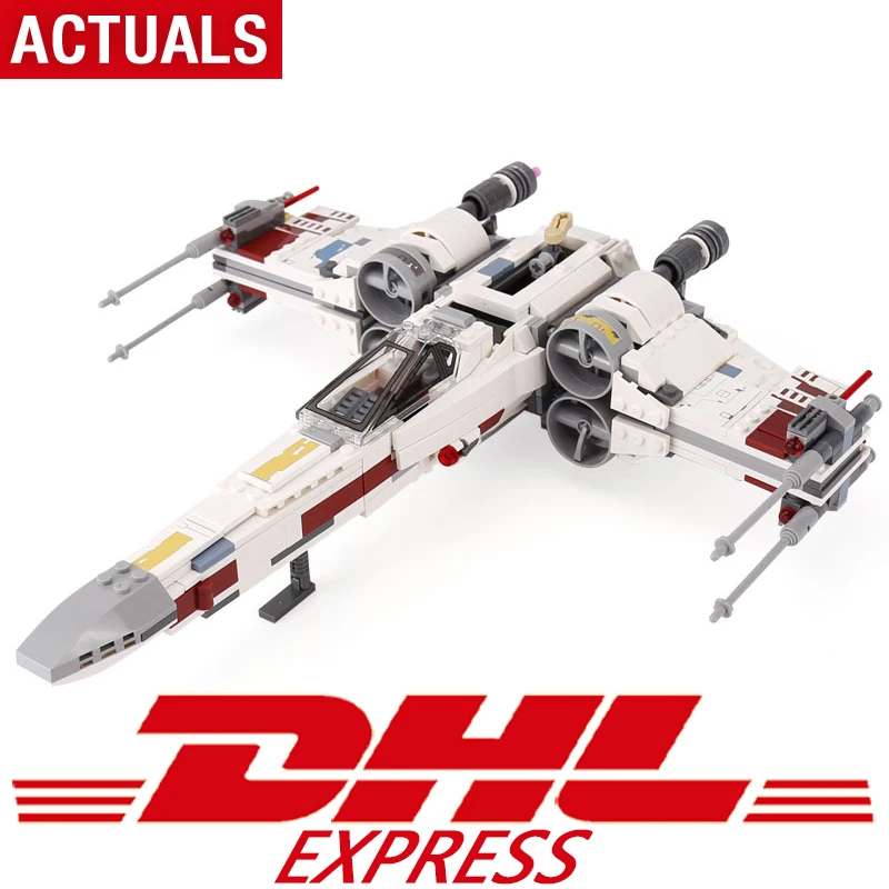 

05145 Star Toys Wars The Legoing75218 X-wing Star Plan Fighter Set Building Blocks Bricks New Kids Toys Christmas Birthday Gifts