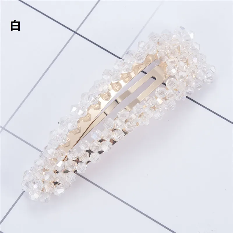 New Rhinestone Hair Pins Hair Clip Hair Comb Bobby Pin Barrette Hairpin Headdress Women Crystal Wedding Party Hair Jewelry Gift