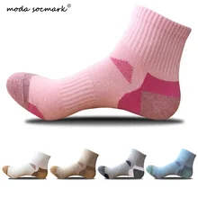 Moda Socmark новые летние короткие спортивные носки впитывающие пот дышащие велосипедные носки женские велосипедные носки уличные беговые носки