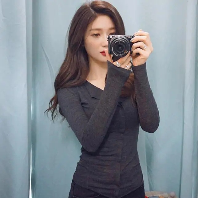 2016 Hot Sale High Quality A fashion thin long sleeved