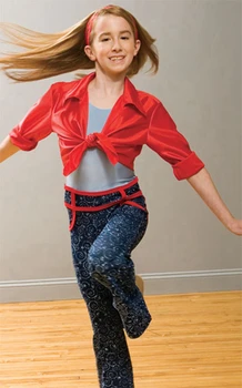 

Children's Adult Street Dance Jazz Dance Costume Set Sprinkling Costumes Dancing Clothes Red Ethnic Style