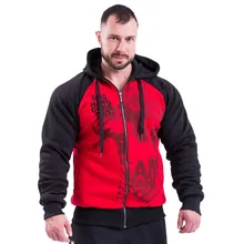 

NEBBIA Men's Sports Hooded Jacket Long Sleeved Coat Streetwear Fitness Sweatshirt Workout Tracksuit Jacquard Running Jackets