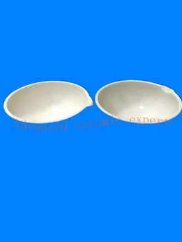 

a ceramic ware / Corundum evaporates dish /Hemispherical evaporative dish/ capacity*diameter*height=400ml*143*50mm